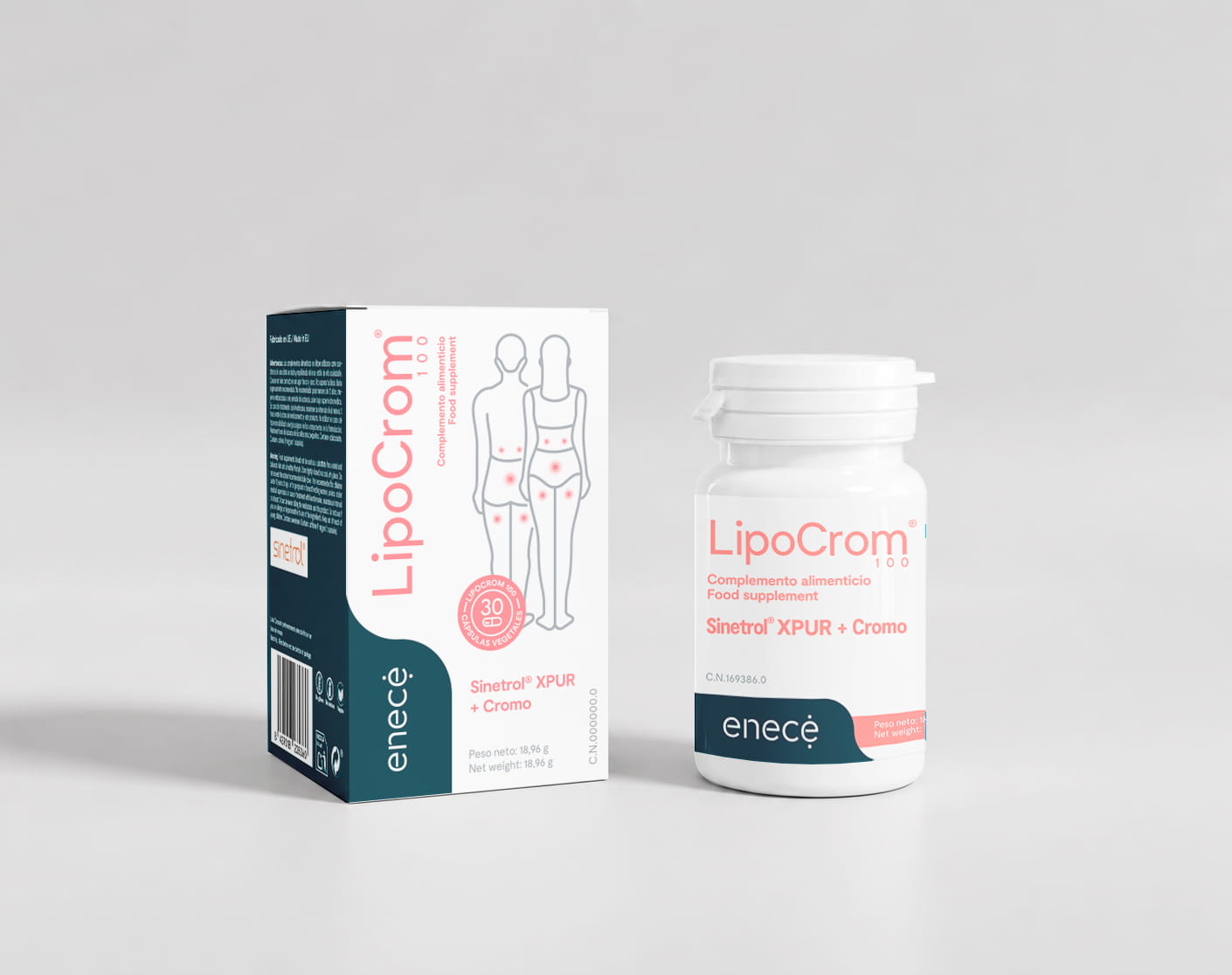 Estuche y bote Lipocrom 100